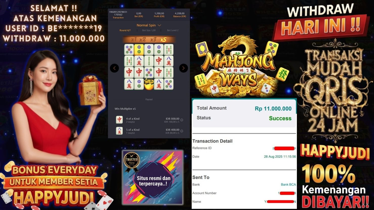 HAPPYJUDI JACKPOT SLOT MAHJONG WAYS